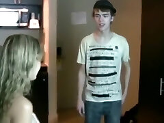 Taboo! 18yo stepson finishes off inside his cool divorced stepmom while nobody home