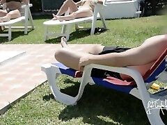 Outdoor Bone Flash! Flashing my cock to my gf and her bestfriend to get a blowjob!! Blowjob CREAMPIE