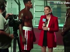 Repó_rter/Jornalista fodendo com Dois Homens Negros Suados... Reporter/Journalist Fucking with Two Men Big Black Beef Whistle Oiled