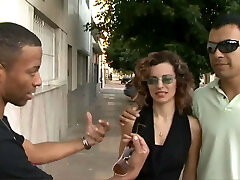 Cuckold hubby watches his wife giving a blowjob and having anal sex