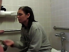 Having A Little Fun Providing A Blowjob And Being Used In Public Douche