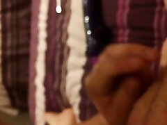 quiet quickie sixty nine with huge ebony dildo