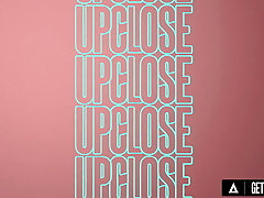 UP CLOSE - Small Redhead Madi Collins Gets Insane Pleasure From Riding Boyfriend's Hefty Trouser Snake