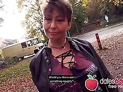 UGLY and OLD - Cougar, almost GRANNY public penetrate &_ no regrets Rubina dates66.com