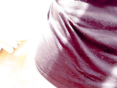 Quick Sex and Cumming in Yoga Trousers Before Workout