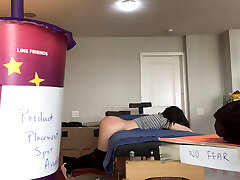 Legit Korean RMT Intern Seduced by Giant Cock - 6th Tryst PT1