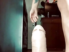 Extreme first-timer wife video