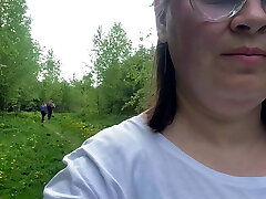 Flashing Tits. Xxl Natural Tits Outdoor.