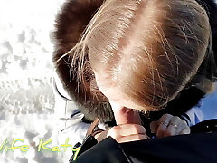 Married super-bitch S-Wife Katy boinked on the side of the road and cum in her pussy