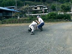 Beautiful Asian teens get their hairy pussies fucked in orgy at daddy's mansion! 