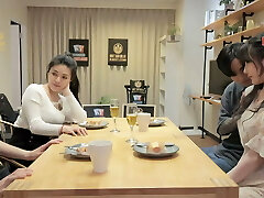 Hot Foursome Sex! Asian Couples Swap! No Love Glove, Creampie - Asian amateur