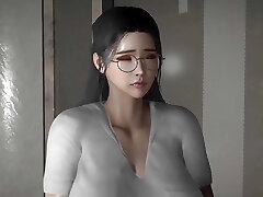 Office girl and black cock at gym club - Manga Porn 3 Dimensional Uncensored V287