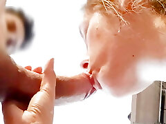 he uses my jaws to discharge his large amount of cum in my mouth and i love this