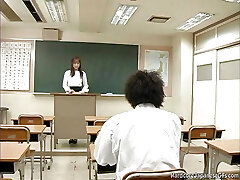 School professor fucked by her student