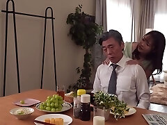 Hmn-514 My Step father-in-laws Saliva-laden Smooches Were Bet