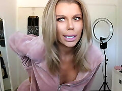 Young Milf Skye models thong bathing suits