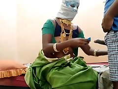 Indian Crazy Unsatisfied House Wife Making fun with College Bus Driver