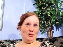 German Big Natural Milk Cans Mature Teach Crazy Couple to 3Some