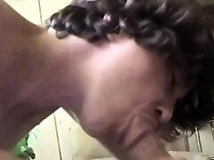 Real gross crackhead gives good blowjob