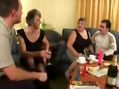 English Grandmother Swinger Party