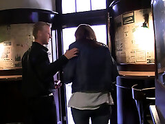 He picks up boozed big tits mature dame