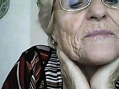 Granny showing her Fun Bags