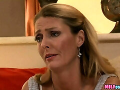 Blonde Mom excited for new dick