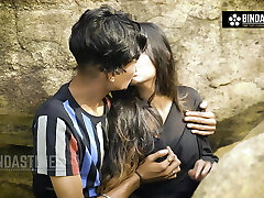 Desi Dirty Sudipa gets fat cum load from her Boyfriend In Outdoor Mountain Sex Scene (Full Movie)