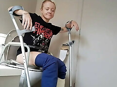 I just needed a lil pee!