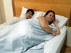 Stepmom visit stepson bed and railing cowgirl slut bbw