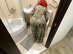 homemade anal invasion sex with milf in thong with a big rump