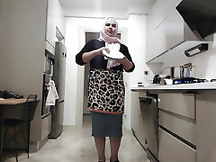 I told my son-in-law to stay home.