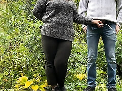 Steaming stepmom did it to me again outside