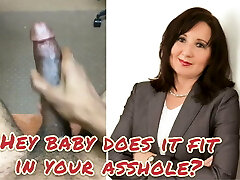 BBC jerking off to milky mature mom