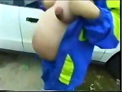 Pregnant pee drinking whore