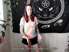 Attempt on haul - Sexy transperent bodysuit on a student with a ginormous chest