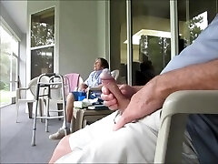 Granny s peripheral vision is working overtime....