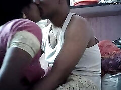 Indian house wife lips kissing ass