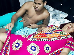 I wake up my step-mom with my man-meat in her mouth