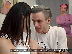 MOMMY4K. Her mother's going crazy about sex