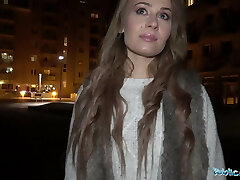 Public Agent Cheeky Brit Carmel Anderson gets a Pounding