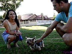 Down to fuck babe Alex More is pounded by one slightly know guy