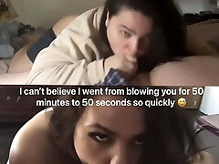 nach vs. vor dem prejac-training! fetisch bildunterschrift vergleich zusammenstellung