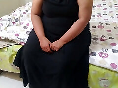 I am not satiated by my hubby, so I share the sofa with step sonny in the middle of the night & Enjoy Sex With Him