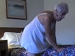 70 yr old granny with 20 yr old stud