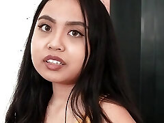 Sis Loves Me - Hot Asian Step Sister Lets Her Step Stepbro Slip His Cock Between Her Huge Natural Hooters