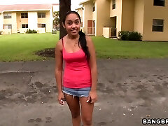 Hot latina teen babe luvs anal fisting and bukkake on her face