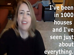A handyman handles the housewife.
