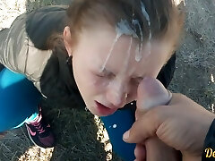 Jism In Face - Vozbuzhdennaya Shkolnica Soset Chlen, Chtob Poluchit Mnogo Sperm Na Ee Krasivoe Lichiko