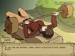 Witch Hunter Trainer - Giant Juicy Tits 18yo Punk Teen Titty Fucking With a Nice Cum-shot On Her Boobs - #4